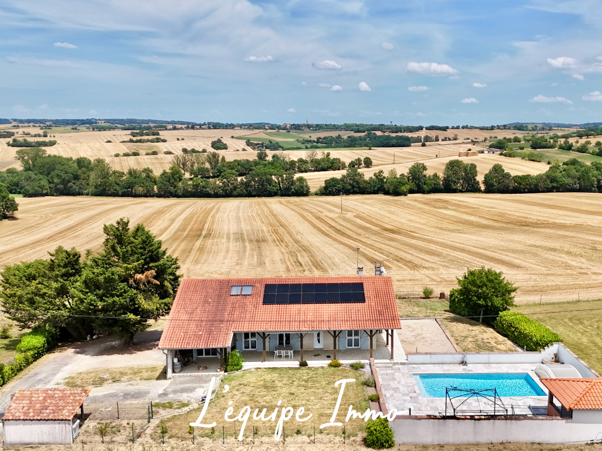 Maison T5 avec sous-sol, piscine et vue panoramique