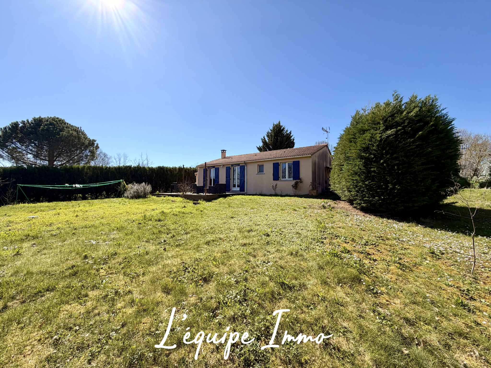 Maison T4 de 89m2 sur 1300m2 de jardin